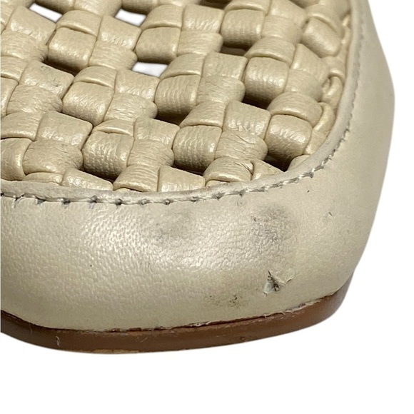 Vince Camuto Pandie Woven Leather Slide Mules Women's Size 6 - Picture 4 of 12